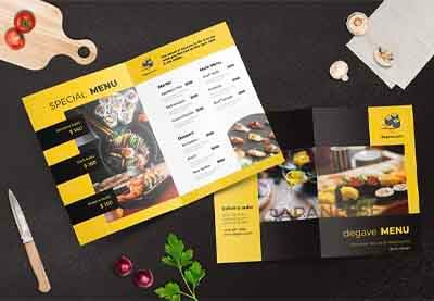 36 Creative Menu Layout Ideas for Restaurant Menu Templates